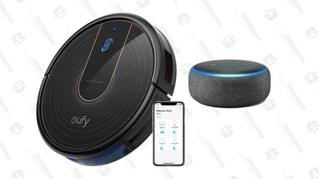 eufy BoostIQ RoboVac 15C Bundle with Echo Dot (3rd Generation) | $205 | Amazoneufy BoostIQ RoboVac 15C Self-Charging Robotic Vacuum Cleaner | $180 | Amazon